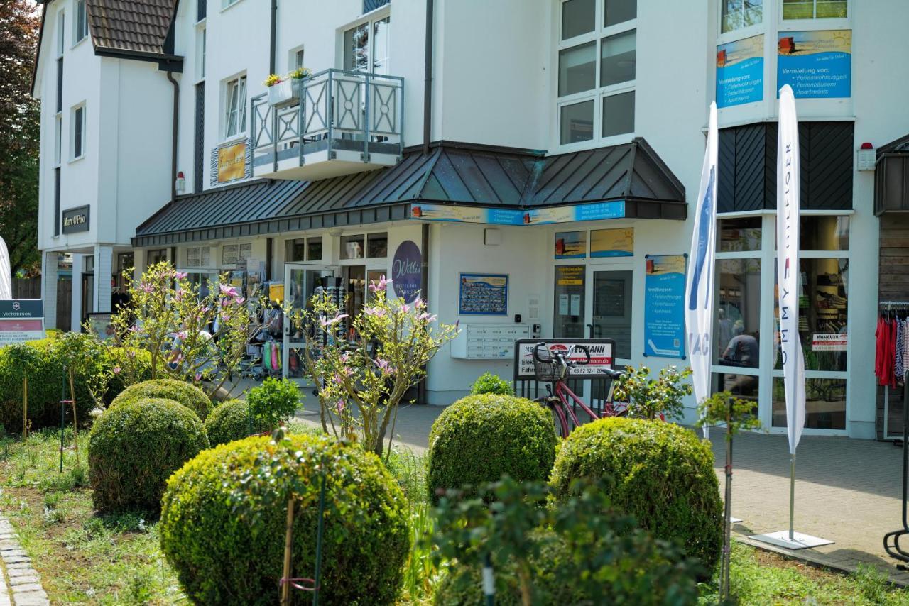Ferienwohnungen Meerfarbig Zingst - Haustierfrei -Terrasse Mit Strandkorb Oder Balkon - E-Ladesaeule - Parkplatz - Wlan - Fahrradschuppen - Waschtrockner - Ruhig Und Zentral - Nichtraucher Exteriér fotografie