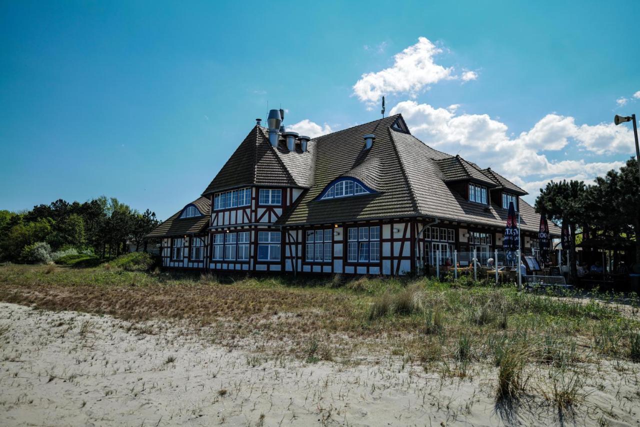 Ferienwohnungen Meerfarbig Zingst - Haustierfrei -Terrasse Mit Strandkorb Oder Balkon - E-Ladesaeule - Parkplatz - Wlan - Fahrradschuppen - Waschtrockner - Ruhig Und Zentral - Nichtraucher Exteriér fotografie
