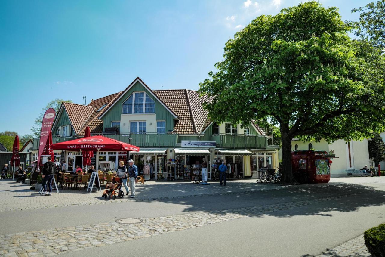 Ferienwohnungen Meerfarbig Zingst - Haustierfrei -Terrasse Mit Strandkorb Oder Balkon - E-Ladesaeule - Parkplatz - Wlan - Fahrradschuppen - Waschtrockner - Ruhig Und Zentral - Nichtraucher Exteriér fotografie